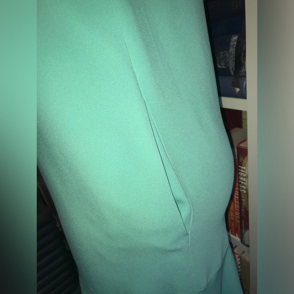 Stella McCartney Mint Green V-Neck Dress - Picture 2 of 16